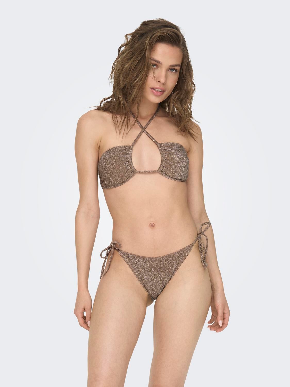 ONLEMMY Bikini-Oberteil Beaver Fur