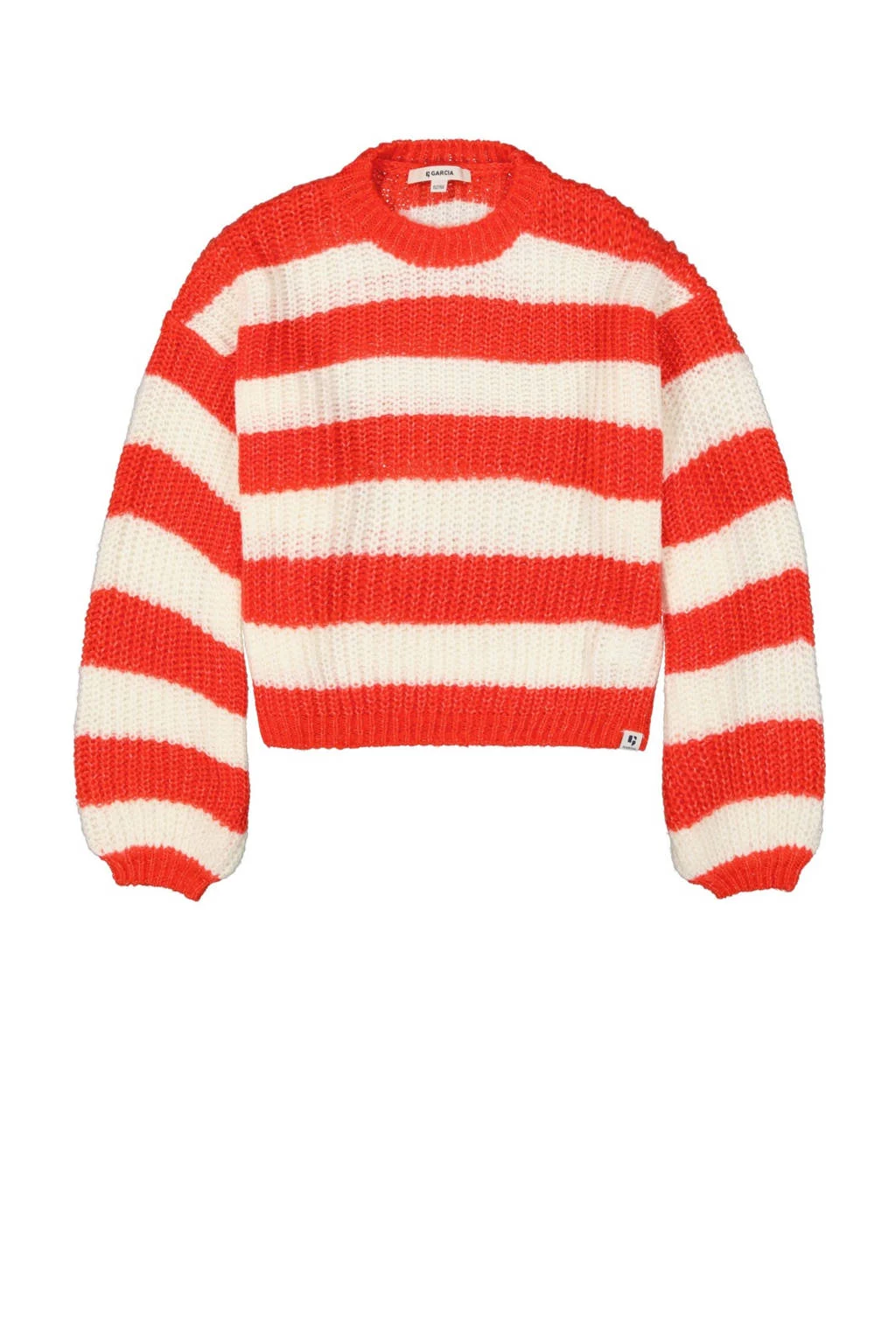 Garcia trui rood grof gebreid