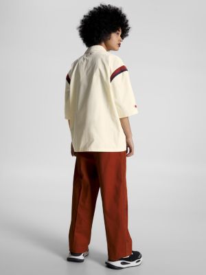 Camisa de manga curta com logotipo College NY