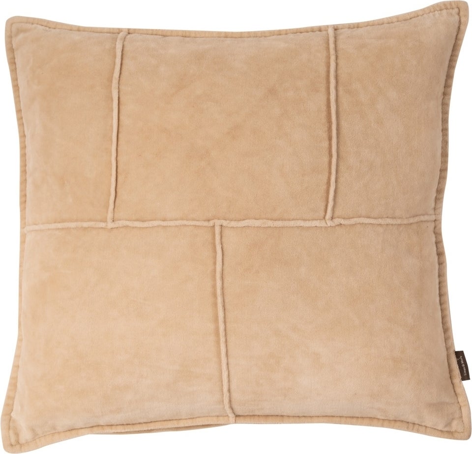 Linen & More sierkussen Mick beige 45 x 45 cm