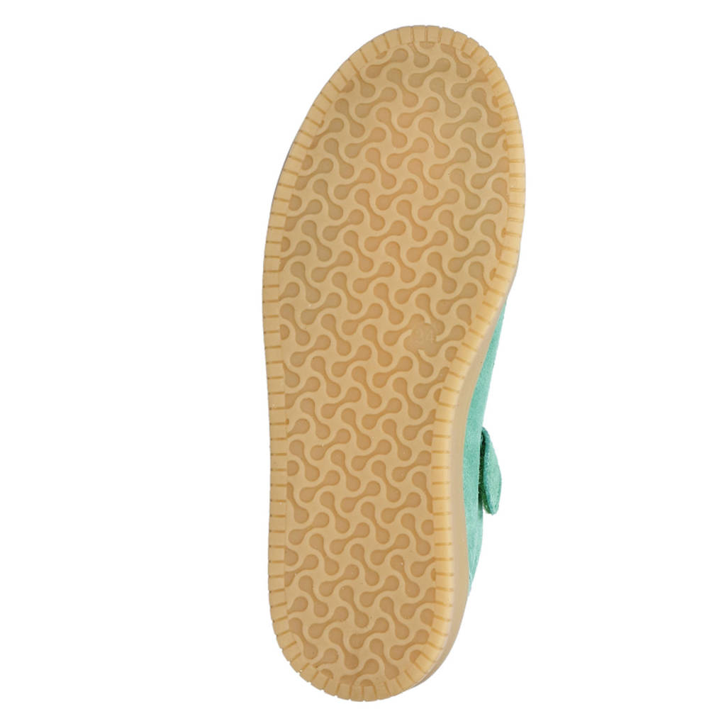 Hip suède sneakers groen/lila