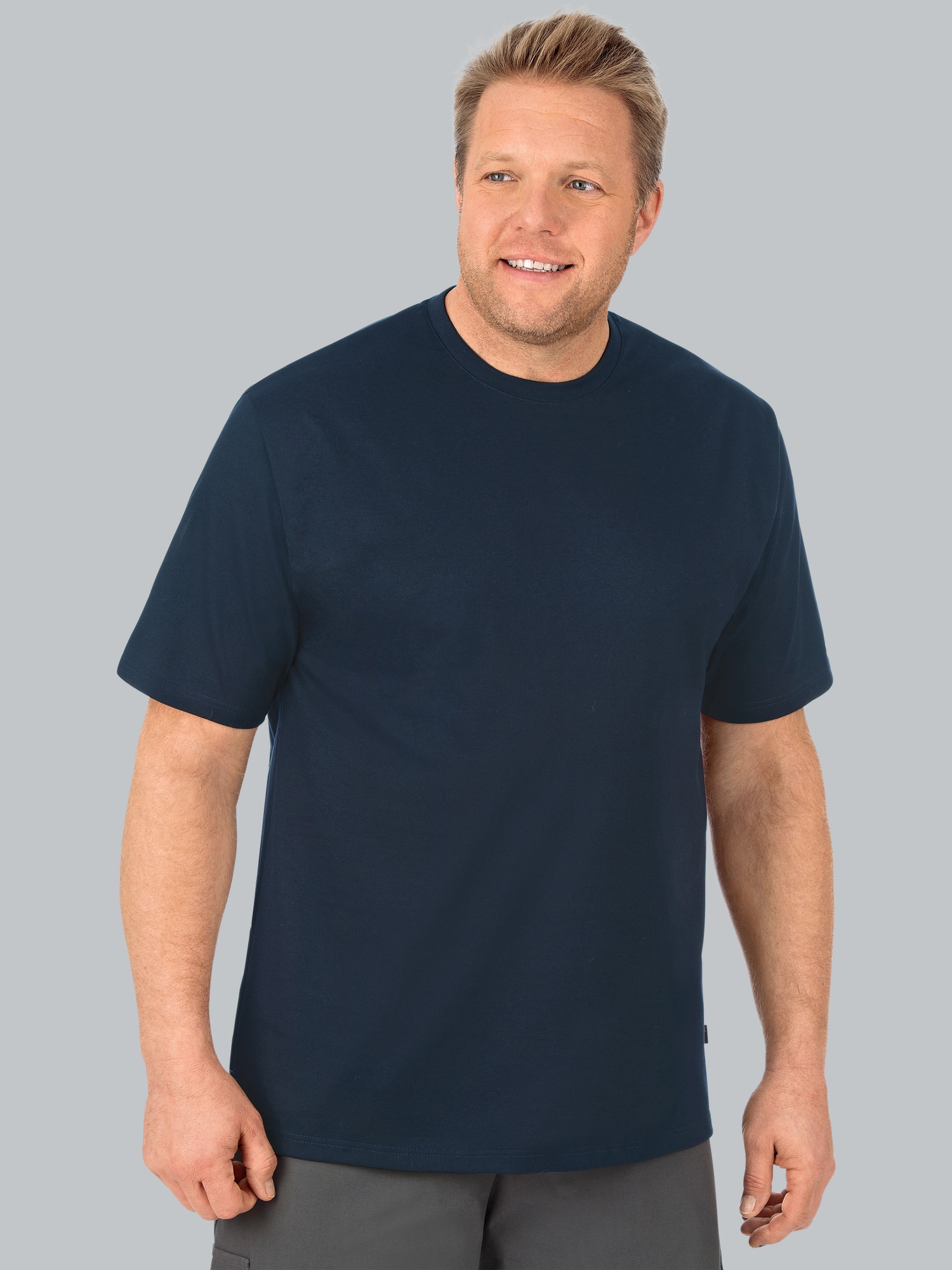 T-Shirt DELUXE Baumwolle Navy