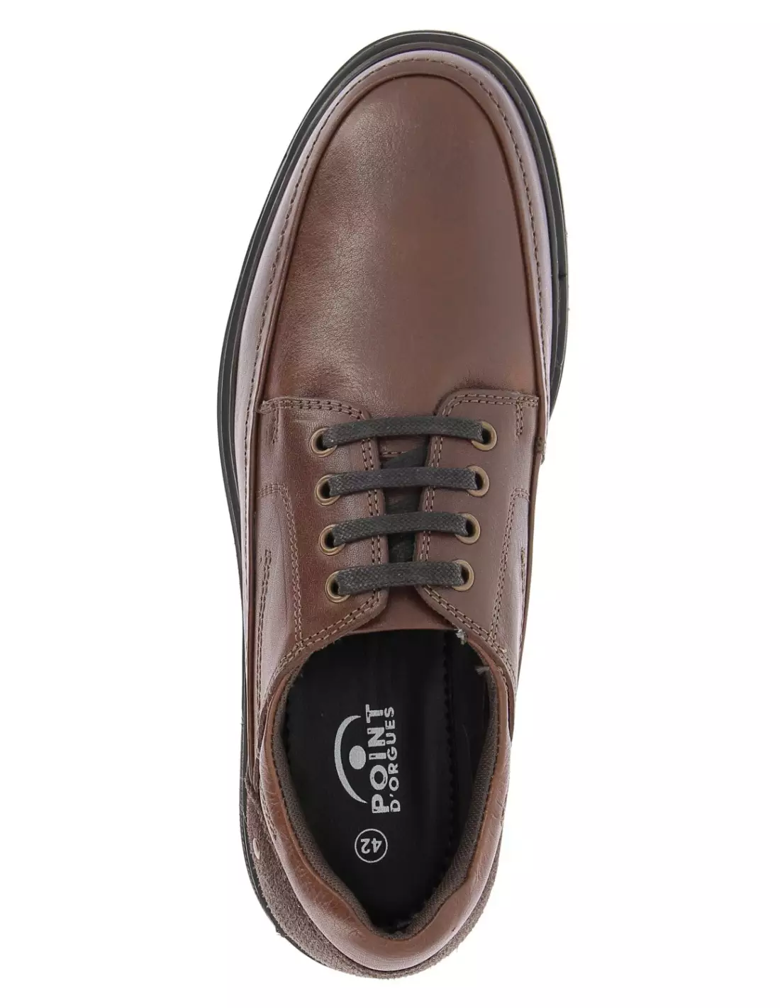 POINT D ORGUES 1512B GRANTORINO - Chaussures de ville browndarkbrown