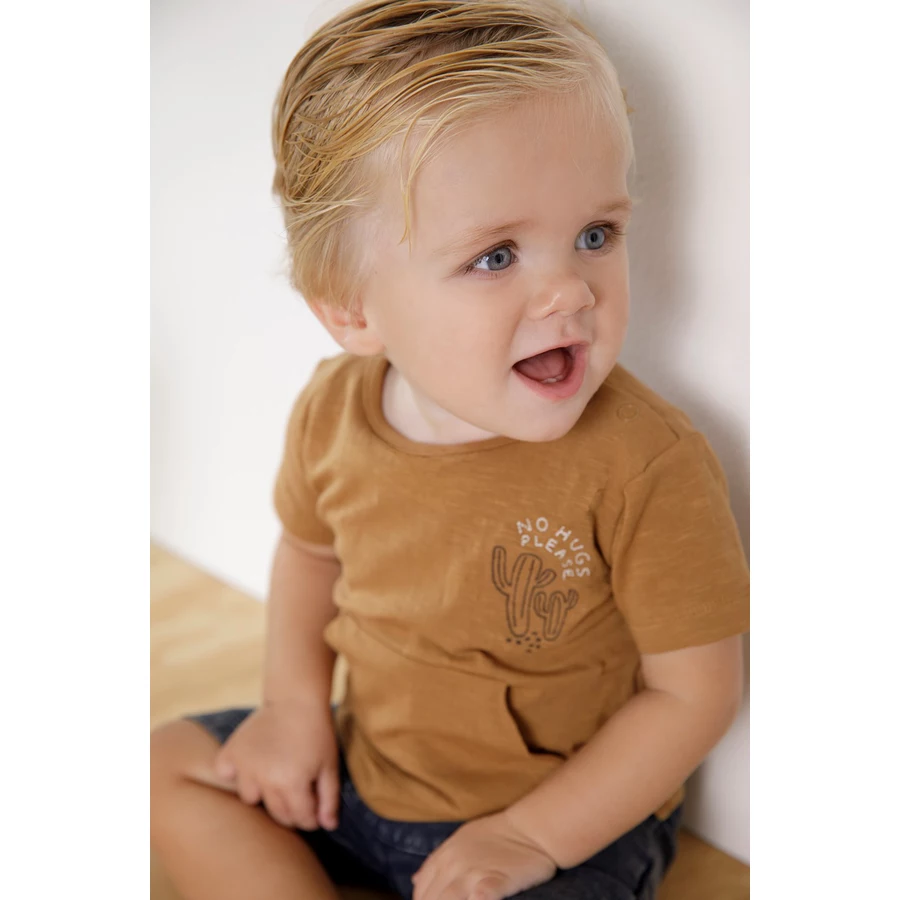 Feetje T-Shirt chill on Looking sharp camel
