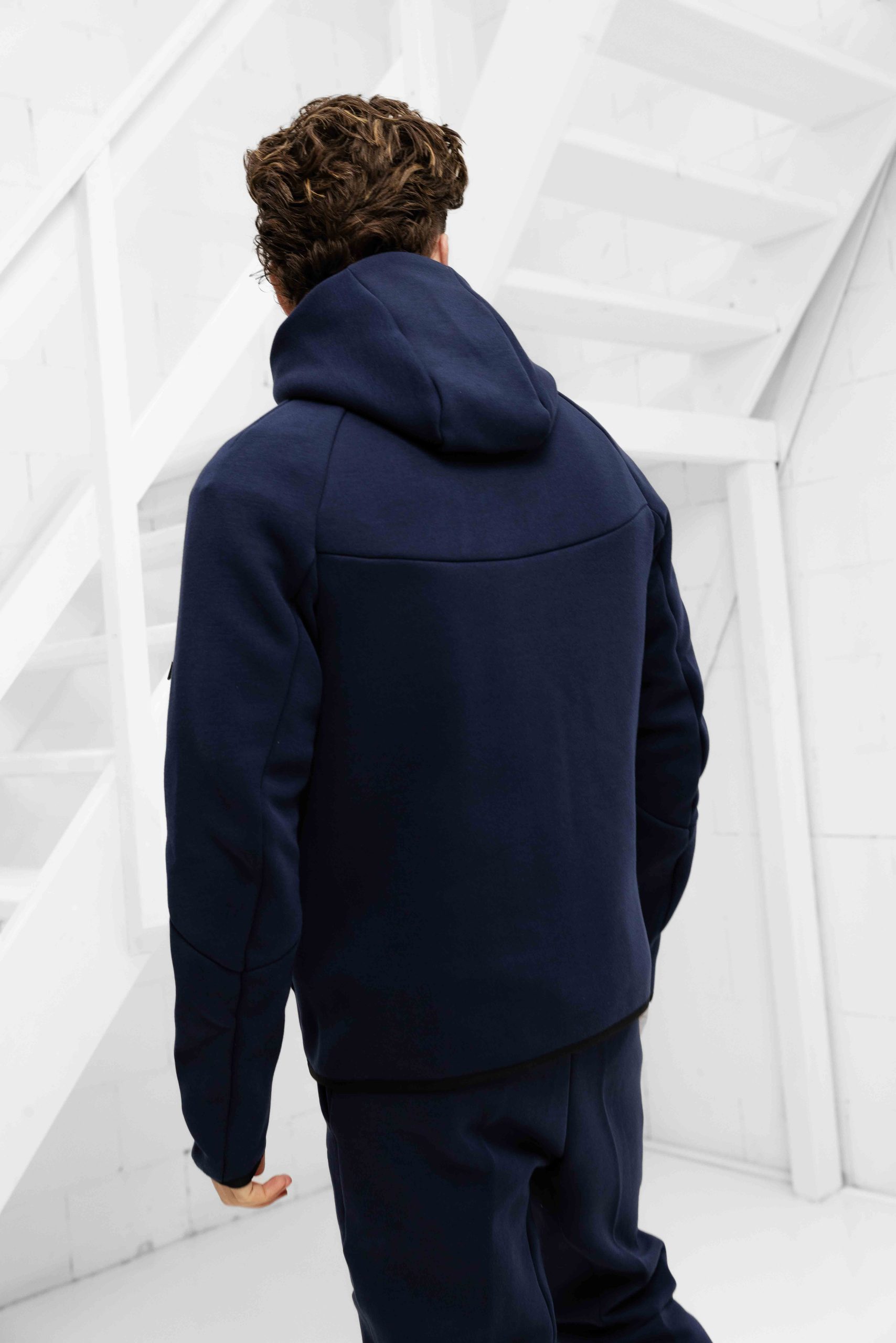 Nike Tech Fleece Trainingspak Heren Donkerblauw