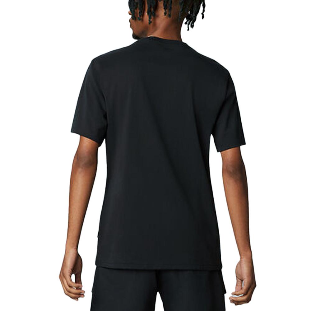 Converse T-shirt Noir Homme Converse Flying