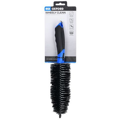 Brosse Oxford Wheely clean pour jantes Universel - Bleu