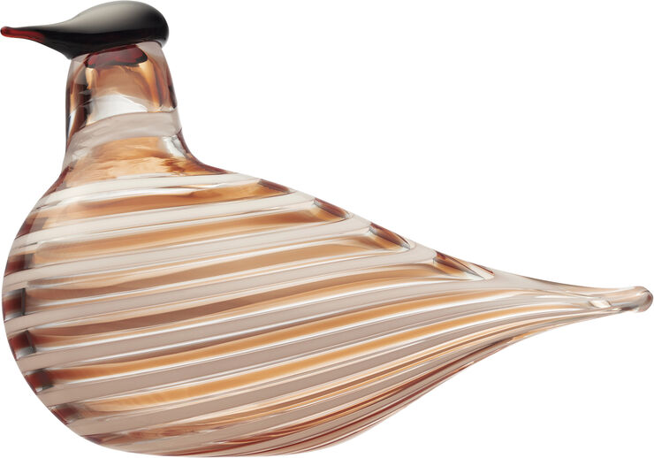 Iittala BBT Croke kobber årsfugl 2022 14,5x11,5cm Hvid