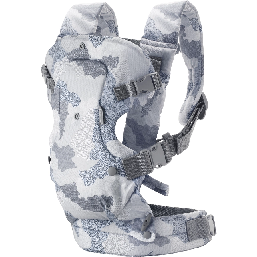 Infantino Flip Advanced 4 in 1 Babytrage, blau