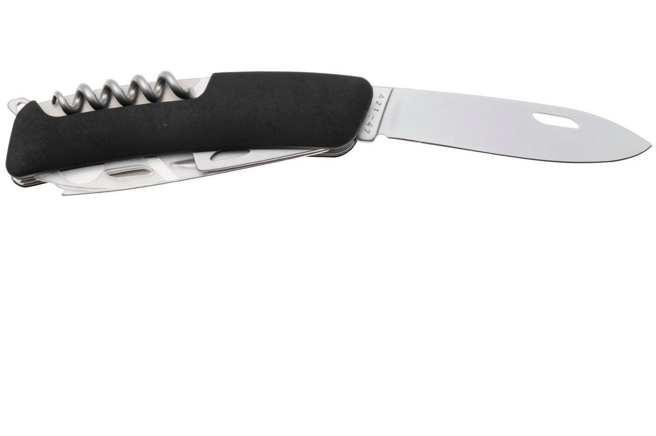 Swiza HO05R-TT AM, KHO.0096.1010, Black, Zwitsers zakmes, 7 tools