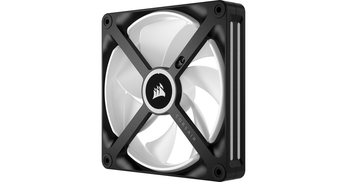 CorsairiCUE LINK QX140 RGB Uitbreidingskit case fan  (Zwart, 140 x 140 x 25 mm, PWM)