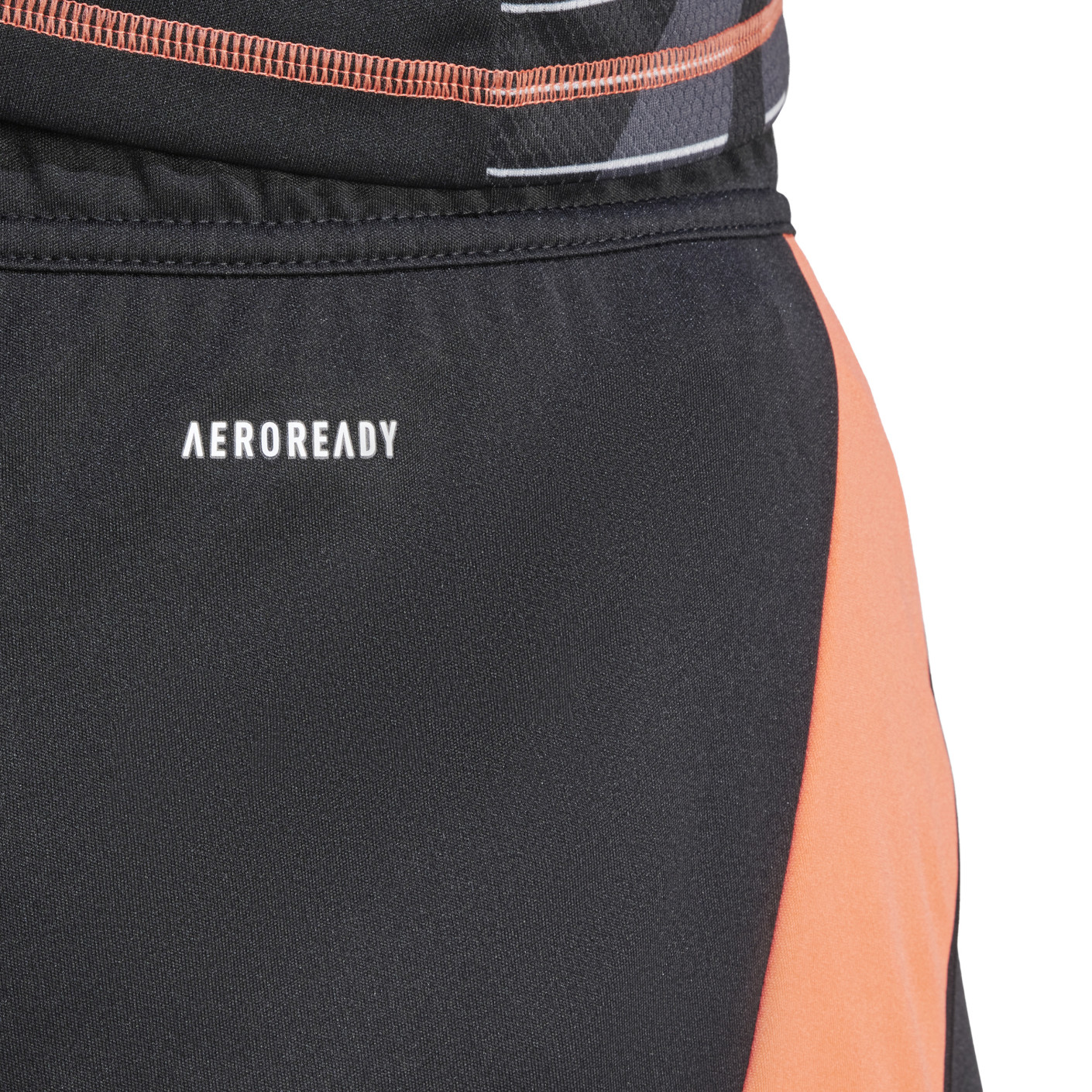 Adidas Tiro 24 Voetbalbroekje Zwart Lichtgroen Oranje