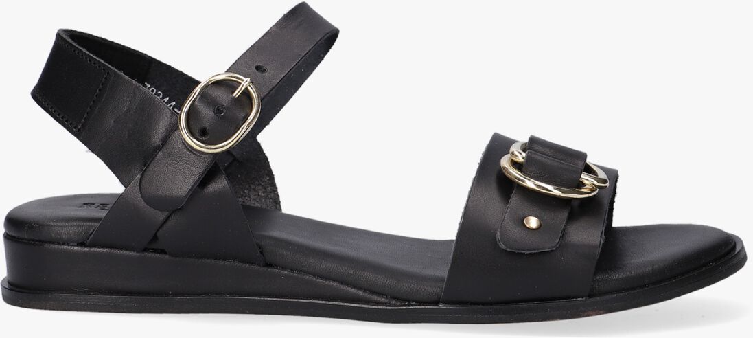 RED-RAG zwarte red-rag sandalen 79344