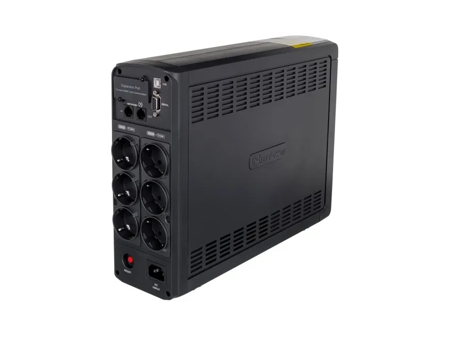 CyberPower - UPS - AC 220/230/240 V - 1000 Watt - 1600 VA - 1 x batteri - Blysyre - USB, RS-232 - output-stikforbindelser: 6