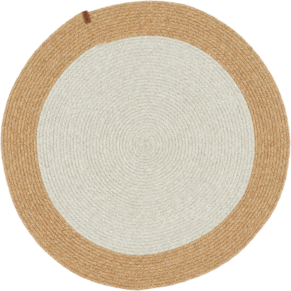 Tapis intérieur extérieur effet jute lima 4503 80 x 80 cm