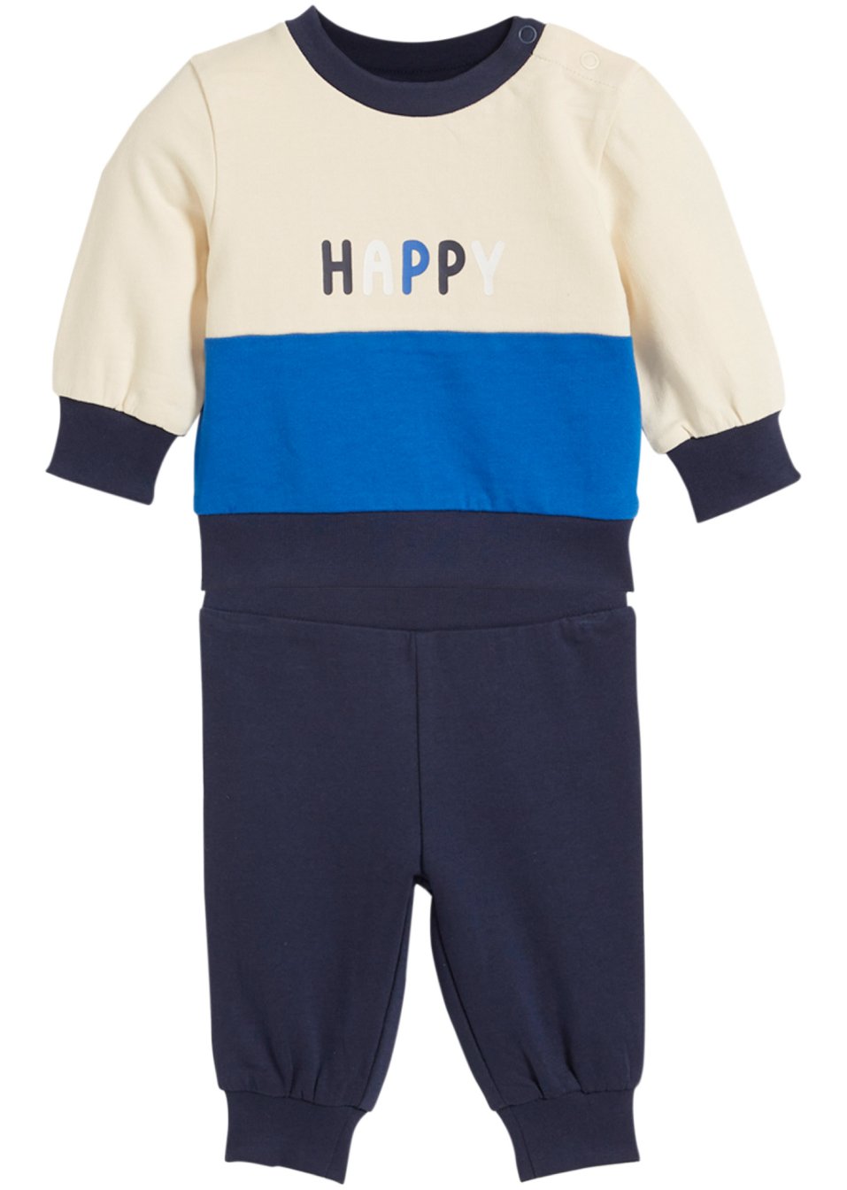 Sweat-shirt et pantalon bébé en sweat léger (Ens. 2 pces.)