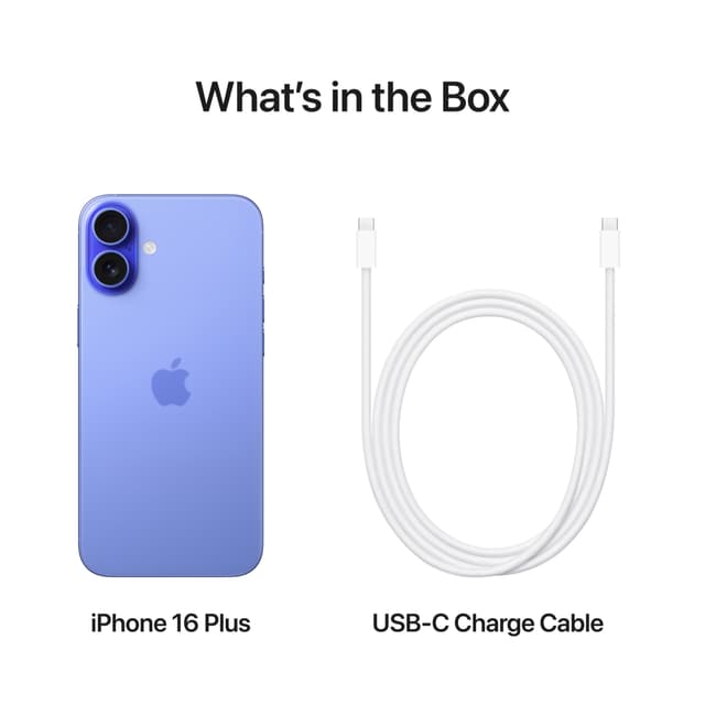 iPhone 16 Plus – 5G smartphone 128GB (ultramarin)