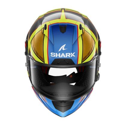 Casque Shark RACE-R PRO GP REPLICA CAM PETERSEN x TROYLEE DESIGN - Gris / Jaune