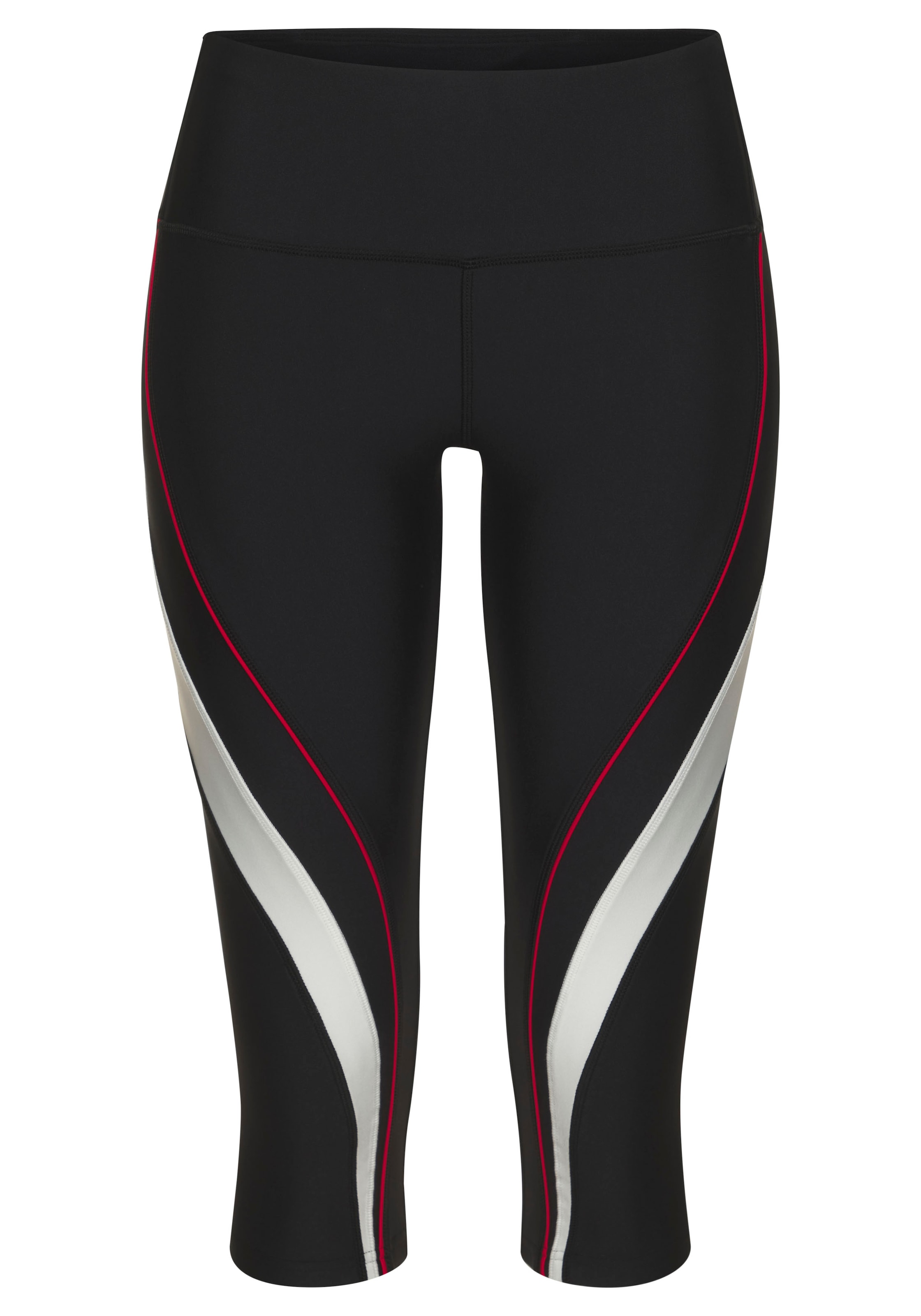 LASCANA ACTIVE Caprihose  mit seitlichem Kontrasteinsatz