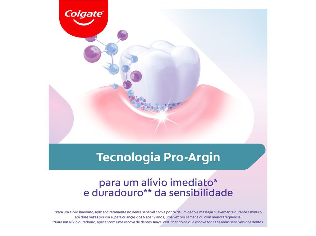 PASTA DE DENTES SENSIBILIDADE PROTEÇÃO DIÁRIA COLGATE 75ML