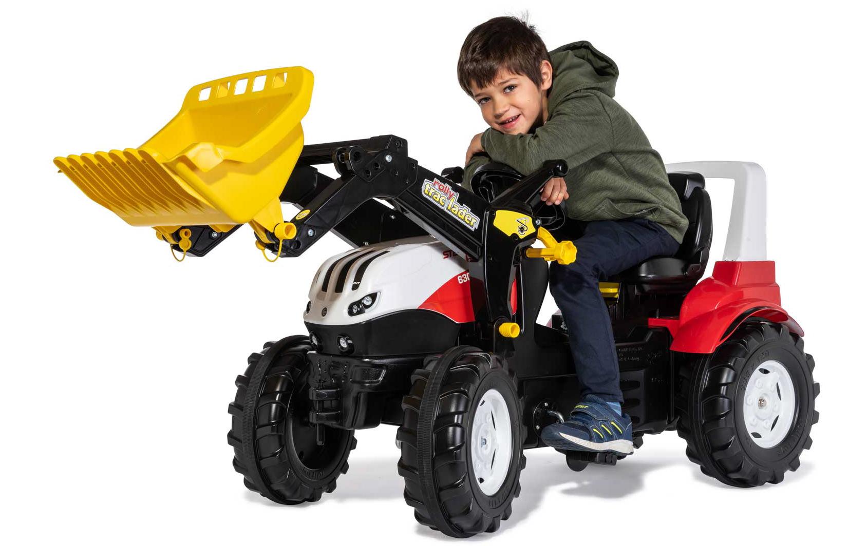 Tretfahrzeug Farmtrac Premium II Steyr 6300 Terrus CVT<br>Kinderfahrzeug mit verstellbarem Sitz