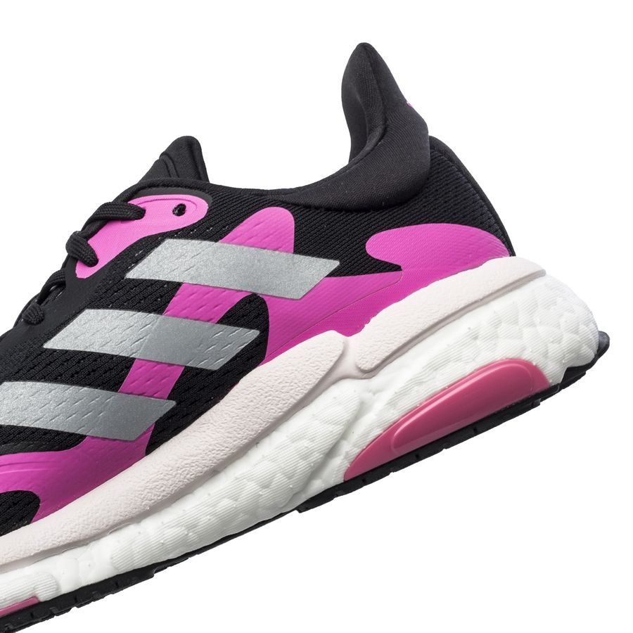 adidas Chaussures de Running Solar Boost 3 - Noir/Rose/Argent Femme