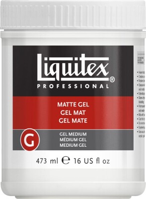 Liquitex - Matte Gel - Mat Gel Medium 473 ML