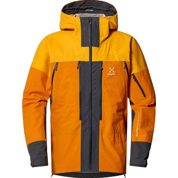Veste ski de randonnée HAGLÖFS L.I.M TOURING PROOF JACKET MEN SUNNY YELLOW/DESERT YELLOW