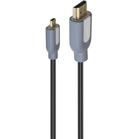 Accessoire TV vidéo Accsup CABLE MICRO HDMI 2.0 ULTRA HD 4K 1,5M NOIR