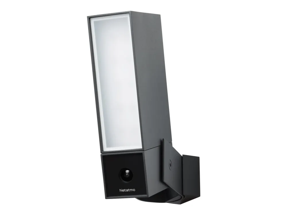 Netatmo Smart Outdoor Camera with Siren - Netværksovervågningskamera - udendørs - vejrbestandig - farve (Dag/nat) - 4 MP - 1920 x 1080 - 1080p - audio - trådløs - WiFi