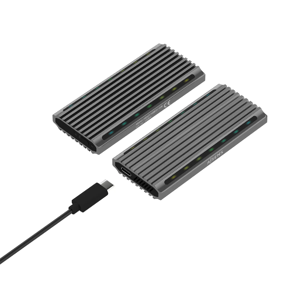 Aisens ASM2-RGB011GR - Gris