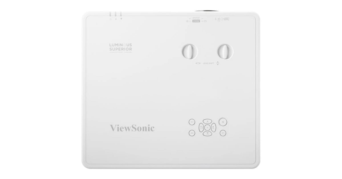 ViewSonicLSC601WU WUXGA Laser Installatie Projector  (Wit, 6000 ANSI Lumen, 3LCD met MLA)