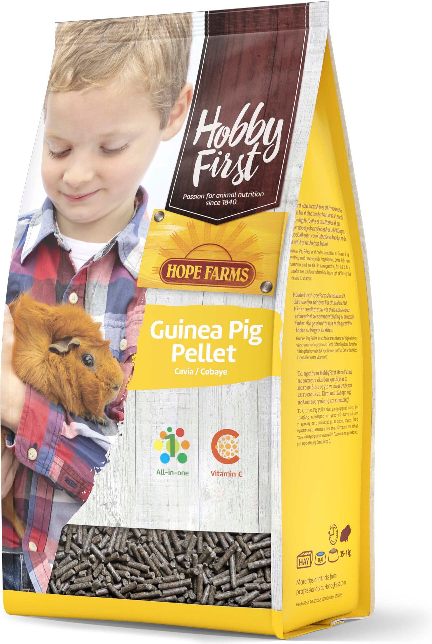 Hobby First caviavoer pellet 4 kg