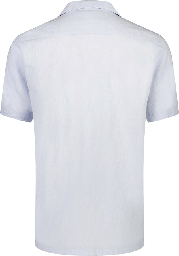 Lindbergh Casual linen blend resort S/S Light blue
