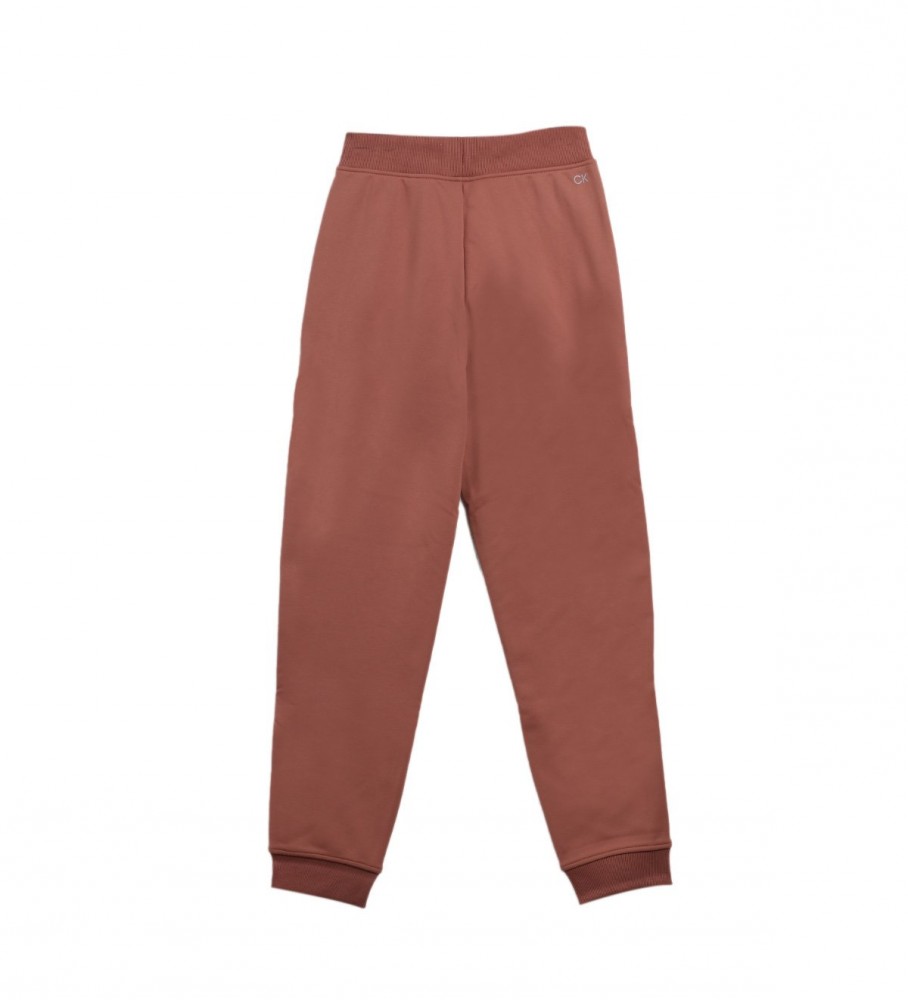 Calça de moletom marrom Calvin Klein