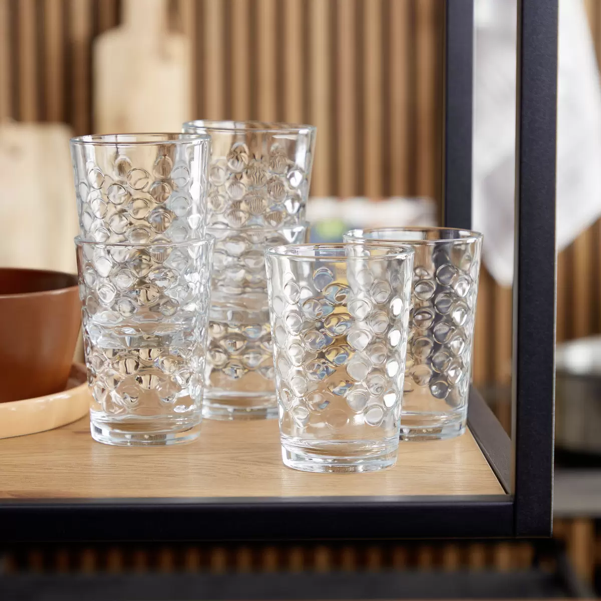 Trinkglas Marcella 6er Set Luca Bessoni Transparent