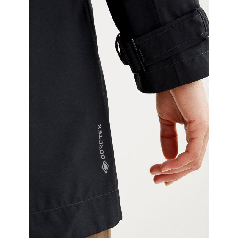 Trench court Gore-Tex® à capuche - Veste imperméable femme