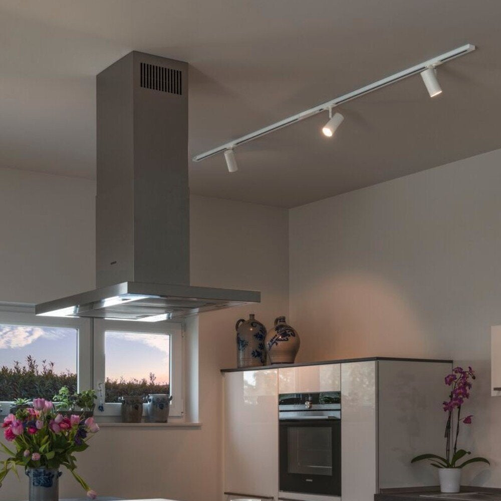LED-railverlichtingssysteemset Noblo in wit, 3x 19W 2250lm