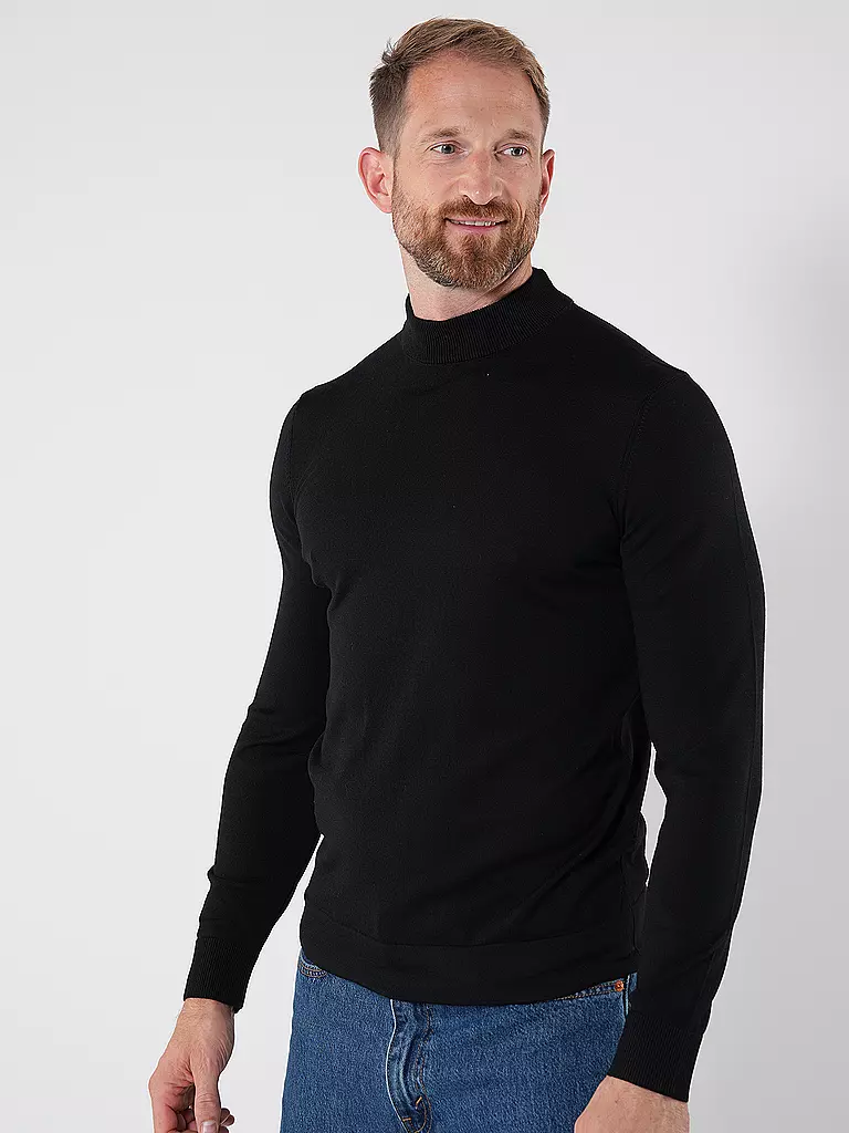 STRELLSON Pullover MAREK schwarz