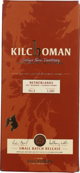 KILCHOMAN THE NETHERLANDS SMALL BATCH NO.3 70CL