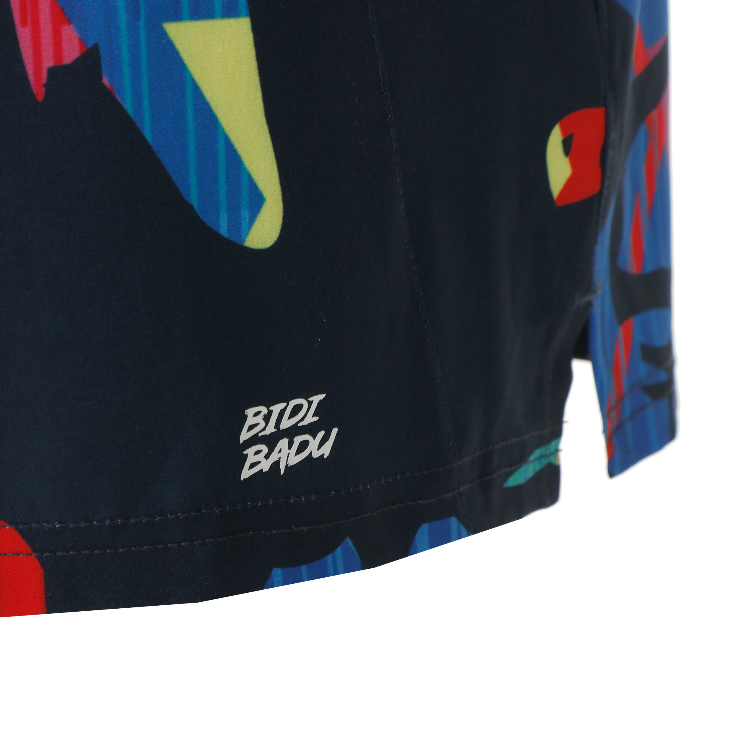 BIDI BADU Wild Arts 7 Inch Shorts Hommes - Bleu Foncé , Multicouleur