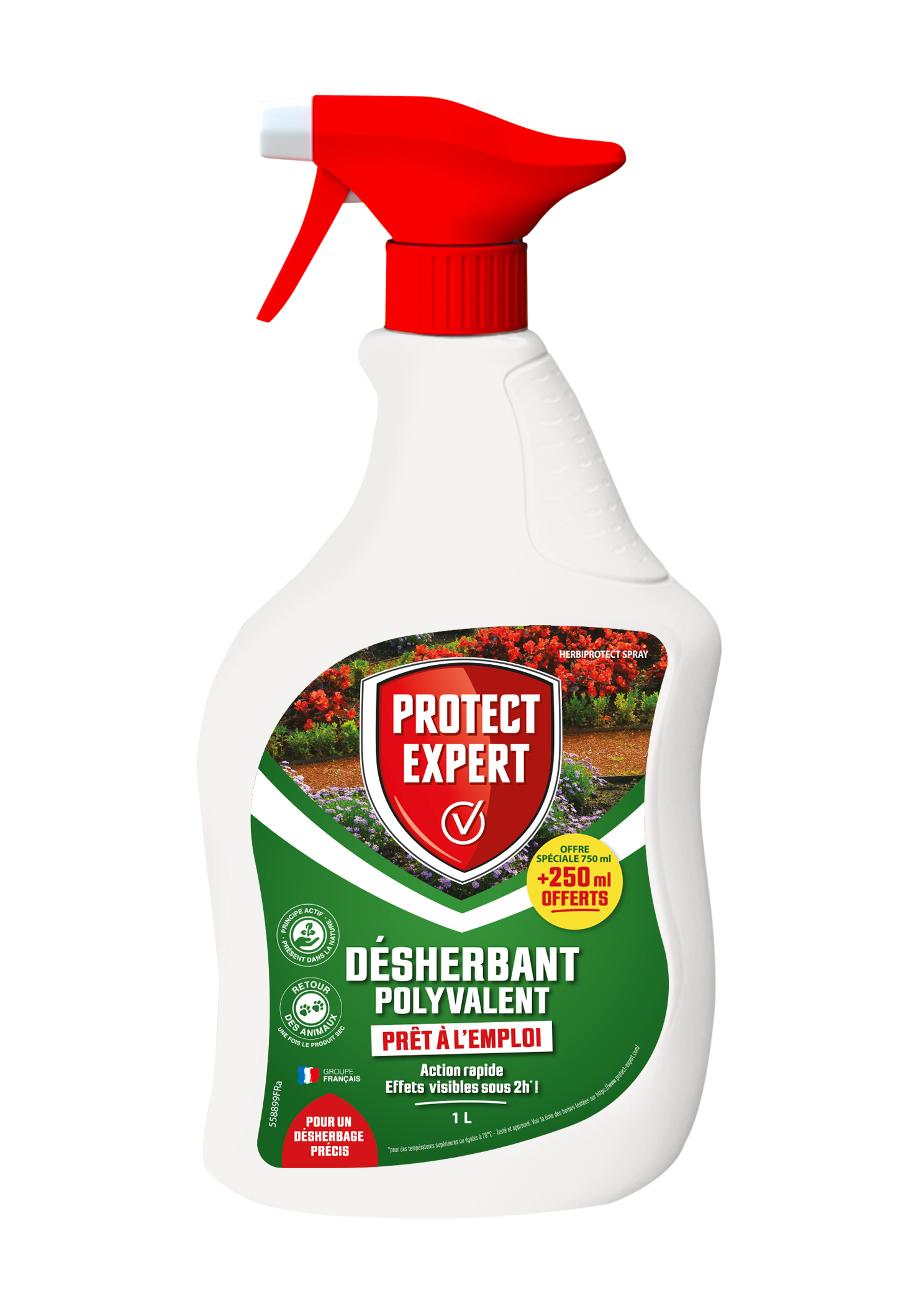 Protect expert proherbipal750p | désherbant polyvalent | prêt-a-l'empl