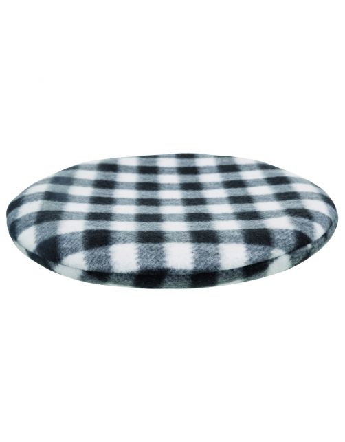Trixie Warmtekussen Voor De Magnetron - Hondenverzorging - Ø 26 cm Zwart Wit