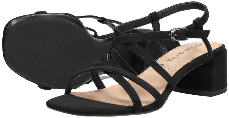 Tamaris Sandalen Hak zwart