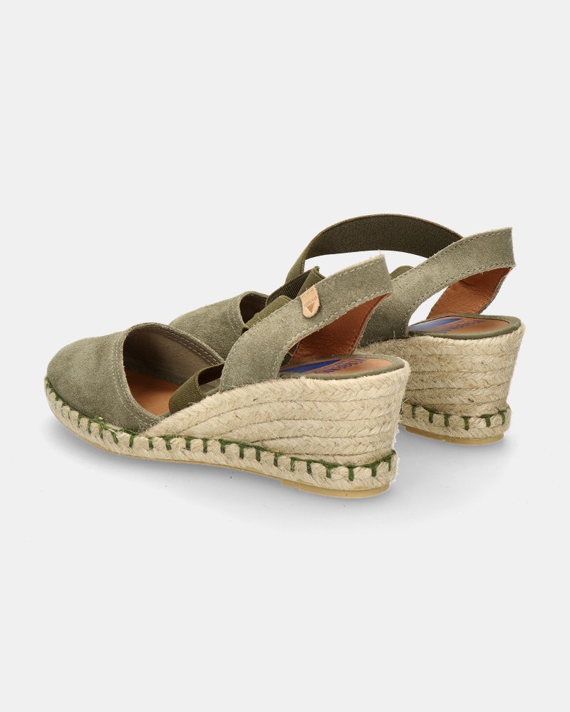 Verbenas Mila Espadrilles  - groen