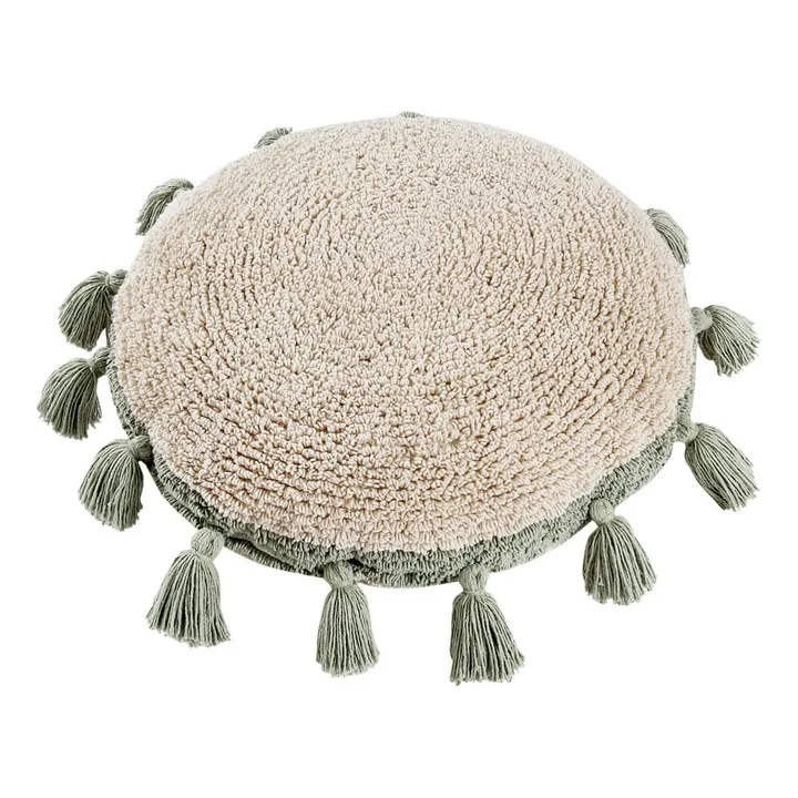 Lorena Canals Coussin de sol Circle | Vert