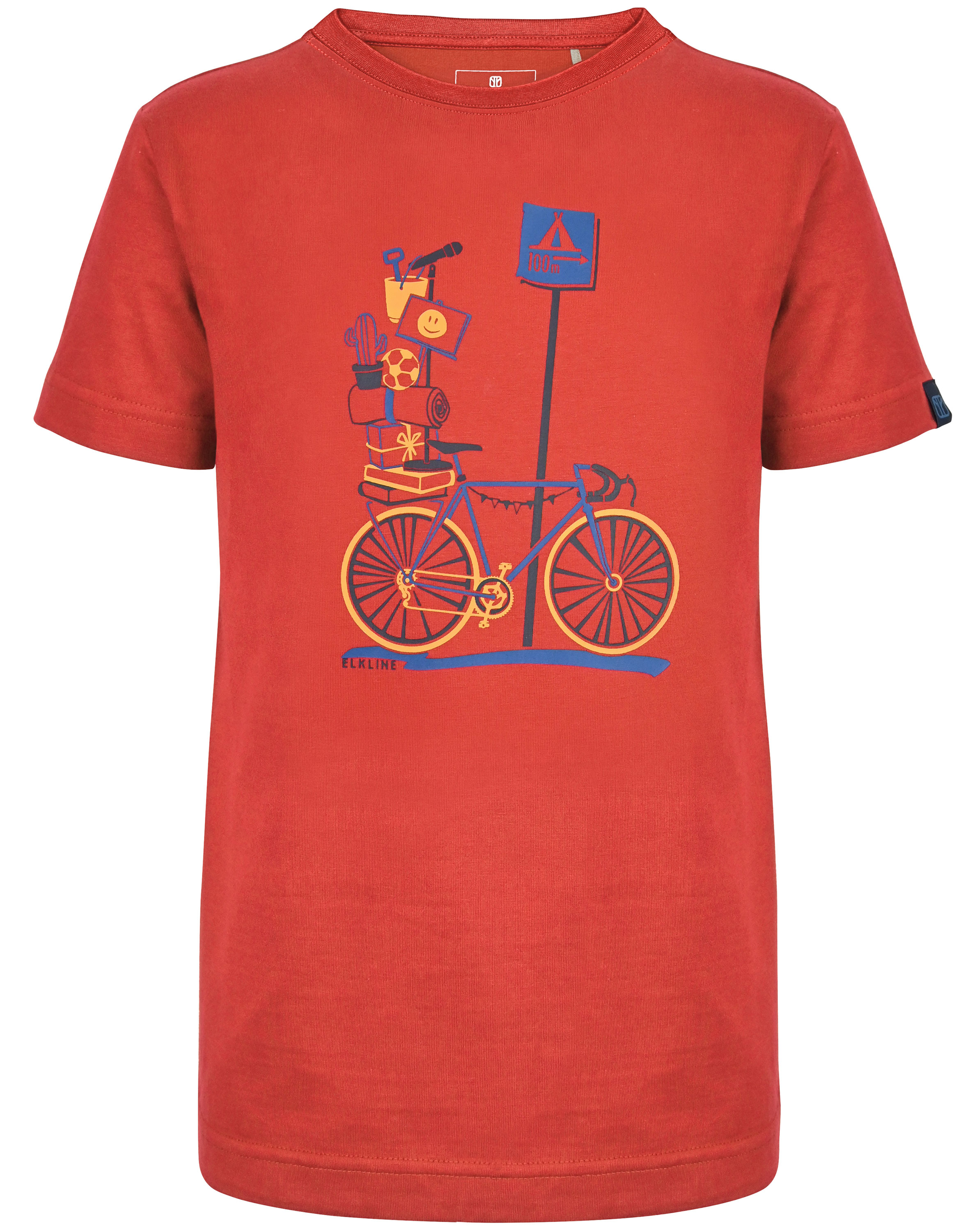 T-Shirt ZELTPLATZ in mandarin