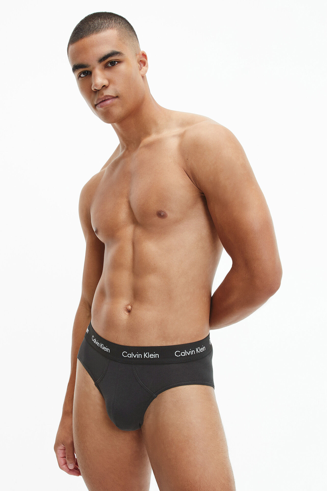 Cuecas Calvin Klein de algodão com cós elástico