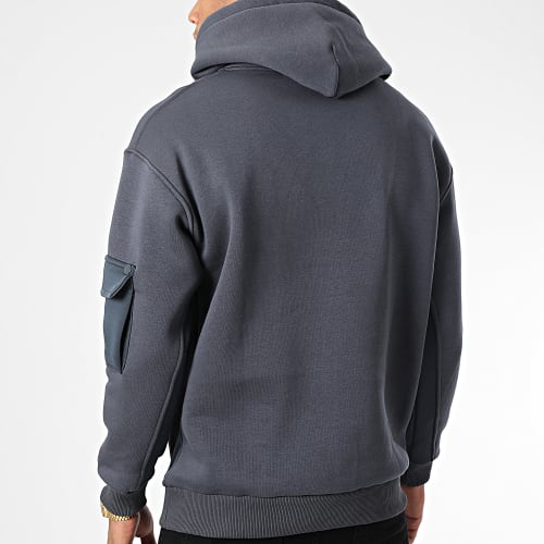 Sweat Capuche OTS 13 Gris Souris