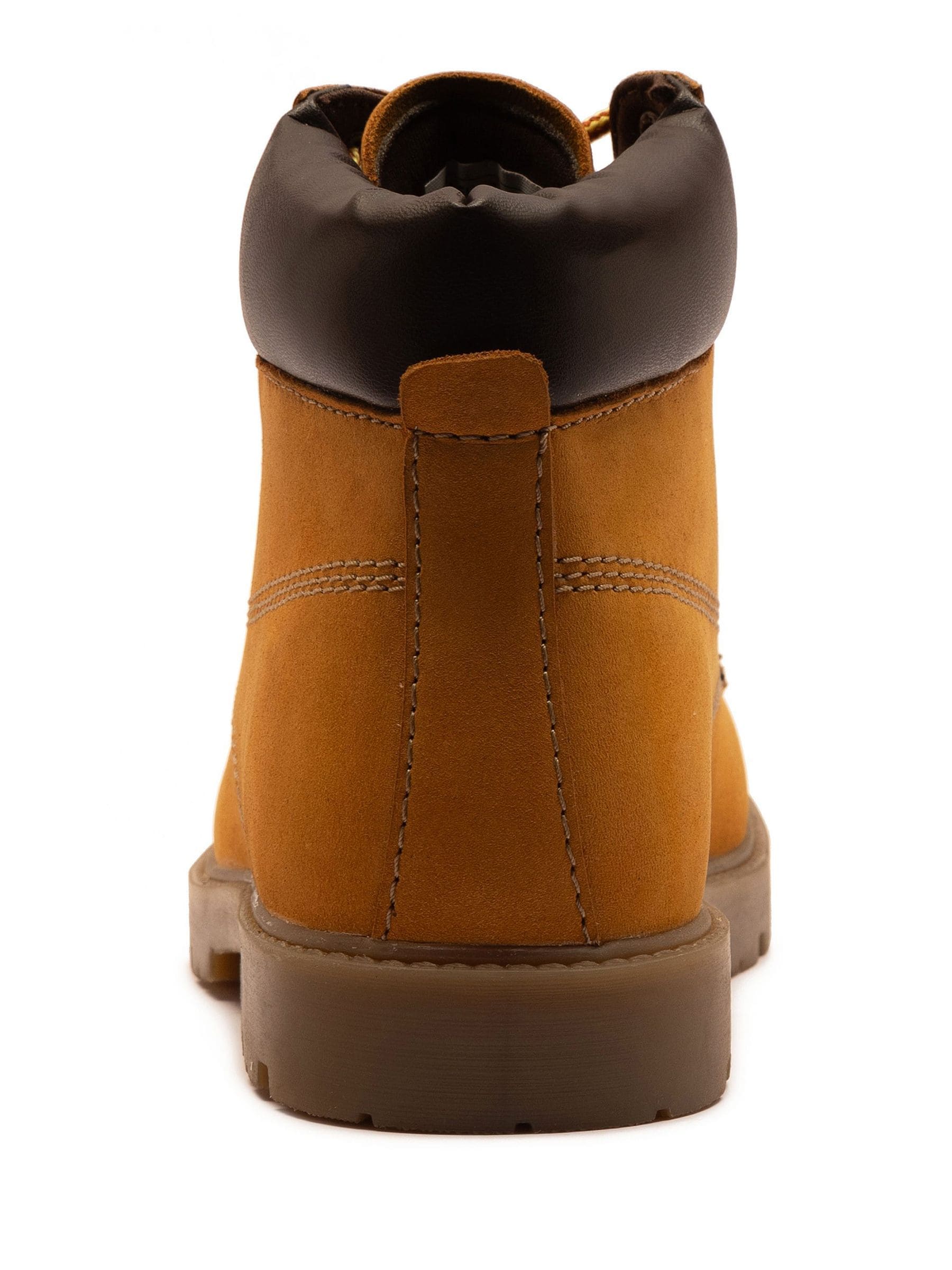 Geel - Off The Hook Solo Leren Vetersluiting Casual Enkel Boots